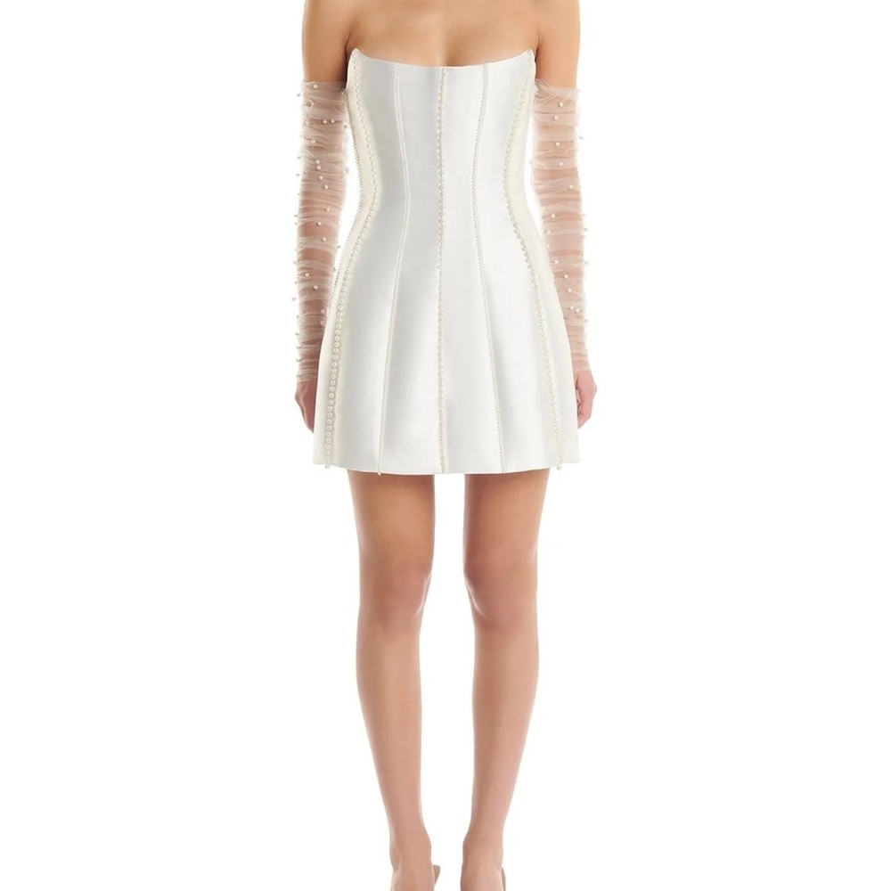 Eliya the label dress with pearls
